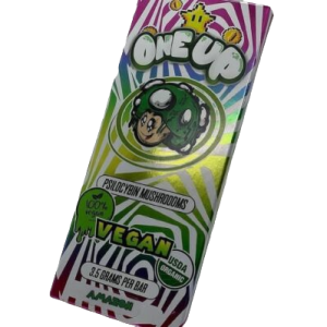 One-Up-Vegan-Mushrooms.png One Up Vegan Mushroom Chocolate Bar