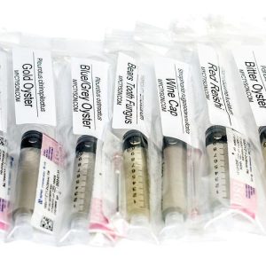 Magic Mushroom spore syringe